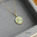 Zarah Monet Garden Necklace [YHVAUCRV]