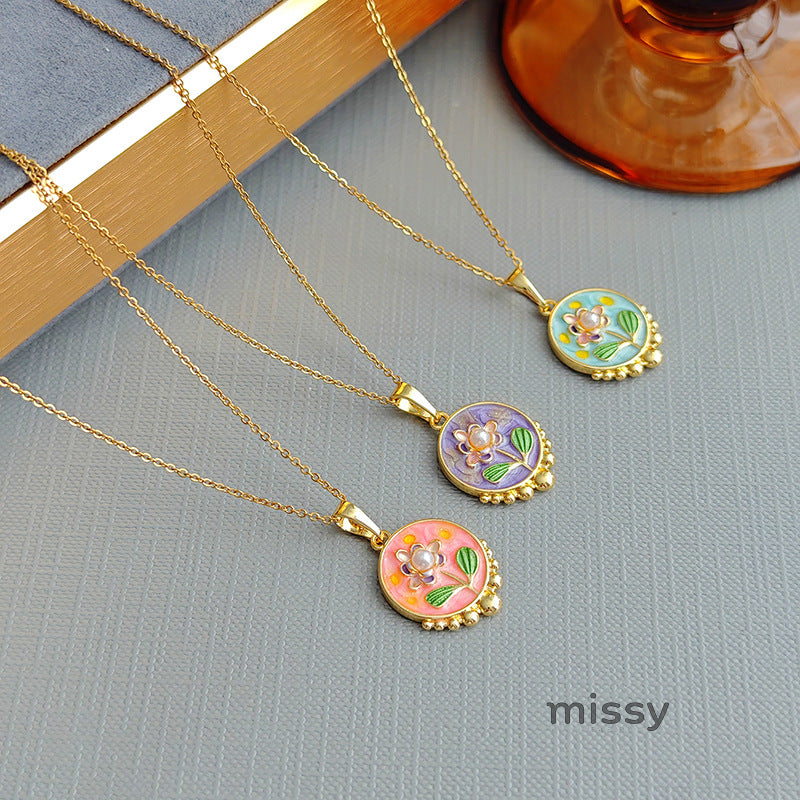 Zarah Monet Garden Necklace [PSWAXZ25]