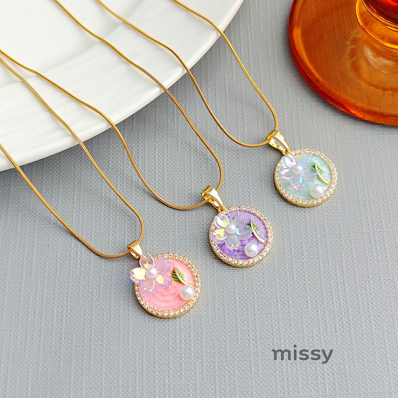 Zarah Monet Garden Necklace [LEESACDQ]