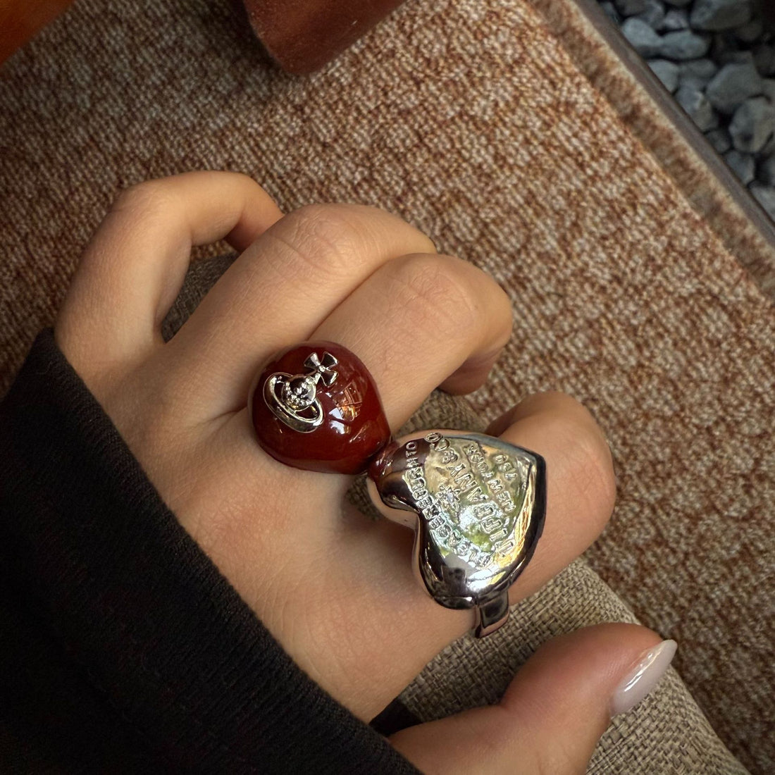 Zarah Open Heart Ring [A62UAEHJ]