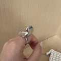Zarah Open Heart Ring [ZN9EKGWC]