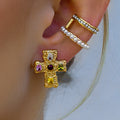 Zenia Pearl Ear Cuff Earrings