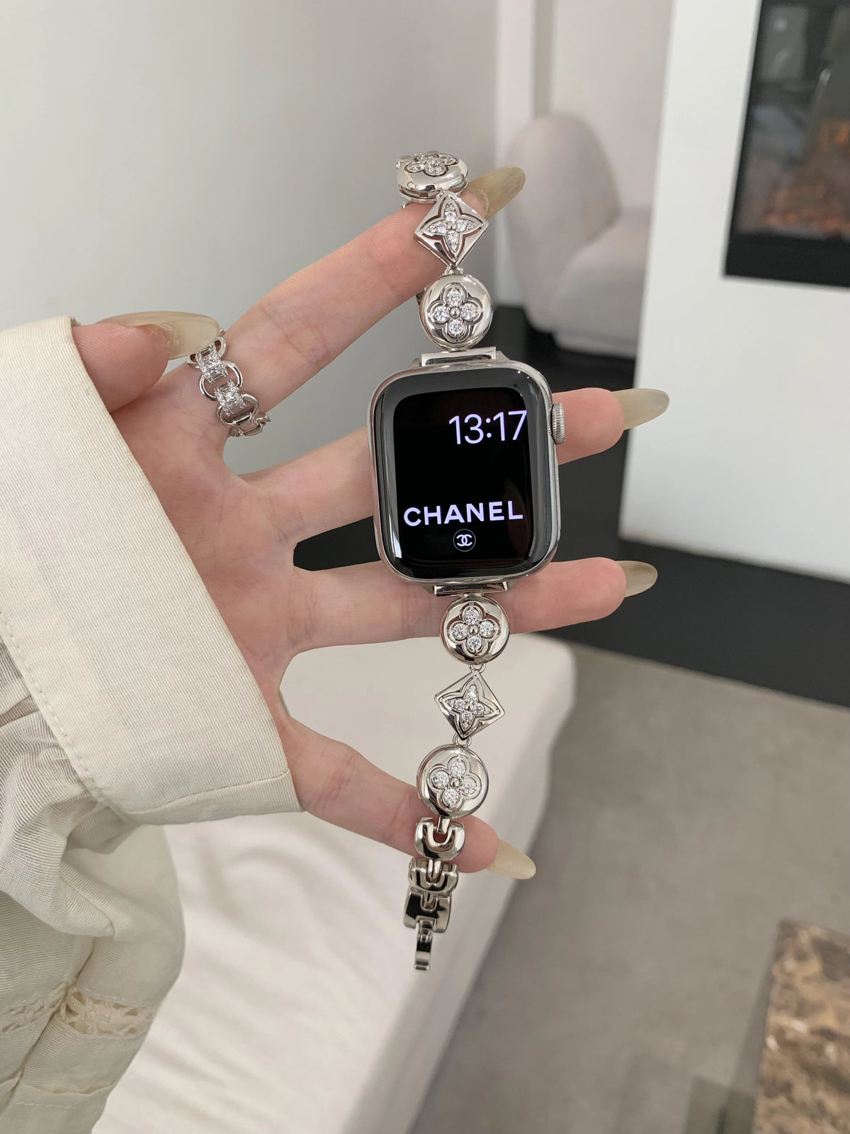 Zircon Embellished Watch Strap [Y2KPOLRO]