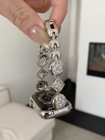 Zircon Embellished Watch Strap [YYTTK0E8]
