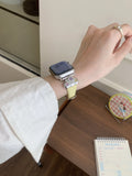 Zircon Starburst Cloud Apple Watch Band [H09TIXG6]