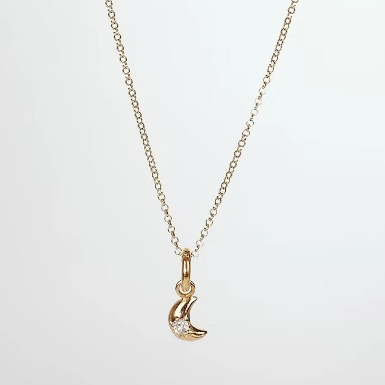 Zodiac Birthstone Pendant Necklace [G1URV2M4]