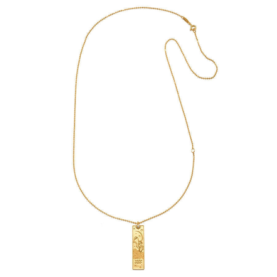 Zodiac Tarot Pendant Necklace [1ANPXLUT]