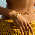 Zyla Shell Charm Jewelry Set [Y5B2W4A8]