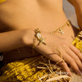 Zyla Shell Charm Jewelry Set [VU5OLX4W]